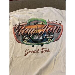 Ron Jon Surf Shop Grand Turk Graphic T-shirt Men Adult Medium Yellow L/S (Drew)